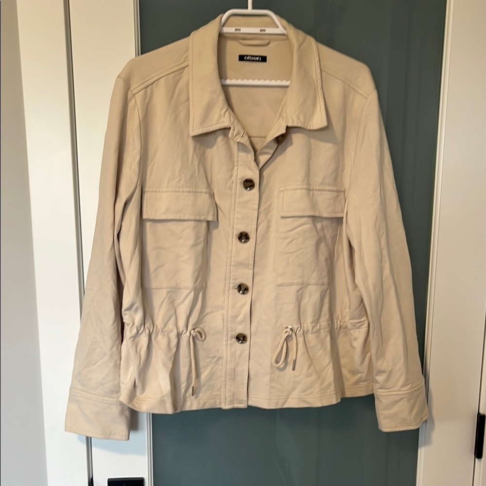 Olsen Women's Cream Jacket